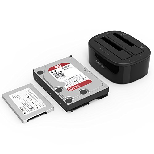 ORICO 2.5/3.5 inch USB3.0 1 to 1 Clone Dual-Bay HDD and SSD Hard